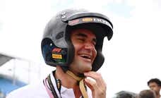 La nueva y desenfrenada vida de Roger Federer entre Goofy, hamburguesas y Fórmula 1
