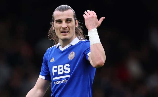 Söyüncü, con el Leicester.  GETTY