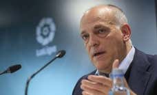 Tebas optará a ser reelegido presidente de LaLiga y anuncia más medidas contra el racismo