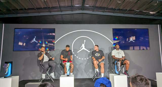 Luka Doncic, Jayson Tatum y Zion Williamson, unidos por las zapatillas: «De pequeño siempre estaba diseñando»