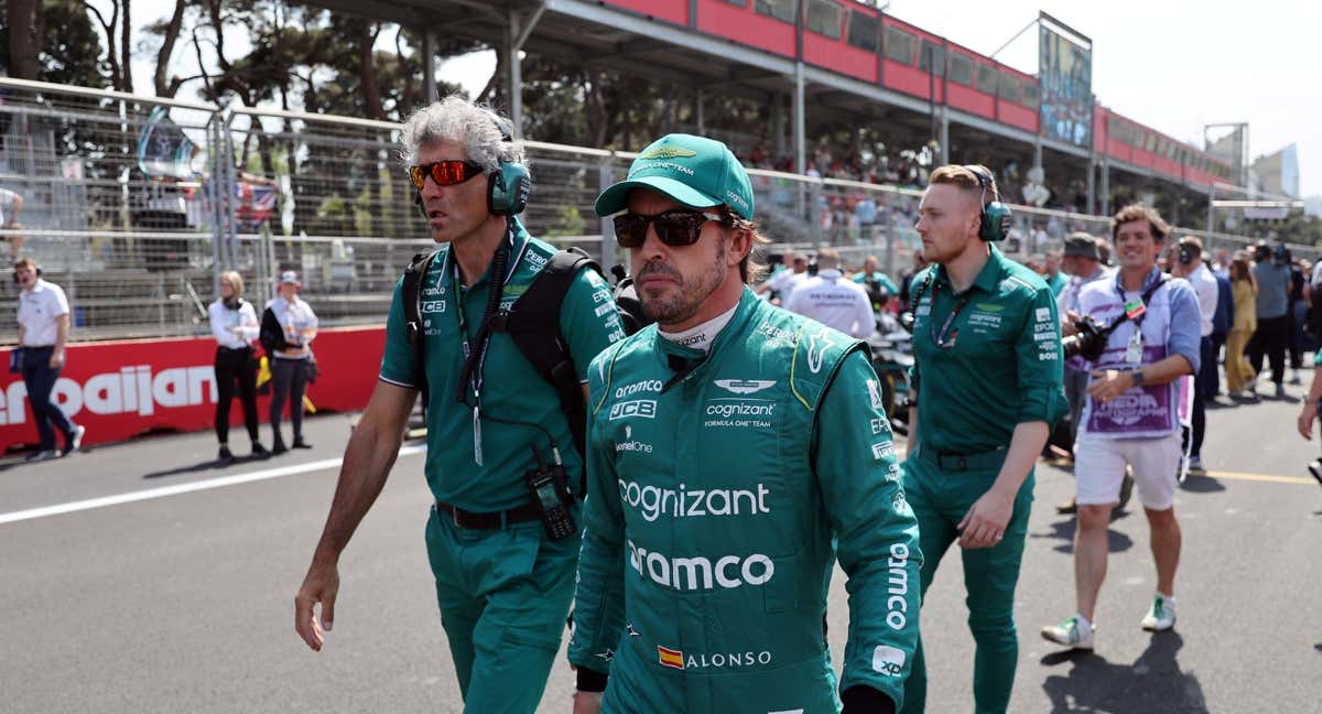 Fernando Alonso buscará su victoria 33 en Silverstone. /EFE