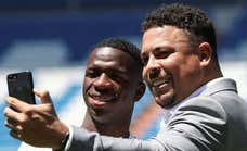 La dura crítica de Ronaldo al fútbol brasileño: «Vinicius no sabía controlar un balón con la izquierda cuando llegó al Madrid»