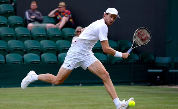 Nicolas Jarry será el rival de Alcaraz en dieciseisavos de final. REUTERS