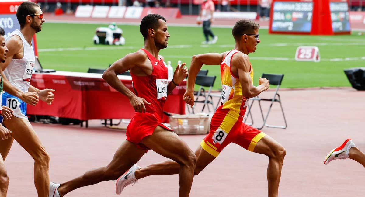 Yassine Ouhdadi, sexto en la final del 1.500 T13 en los Juegos Paralímpicos Tokio 2020.