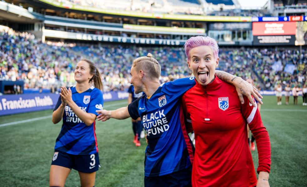 Megan Rapinoe se retira: la Balón de Oro que le ganó un pulso a Donald Trump y fue ignorada por Messi y Cristiano