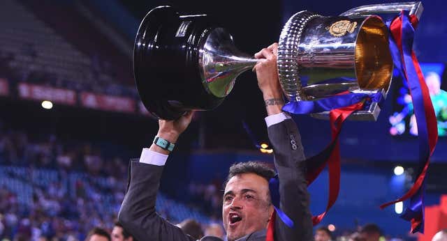 Esta es la trayectoria de Luis Enrique como entrenador