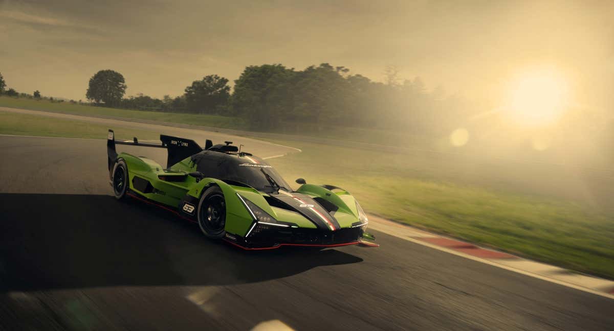 El hypercar de Lamborghini, el SC63, para su nuevo proyecto en la resistencia y las 24h de Le Mans.