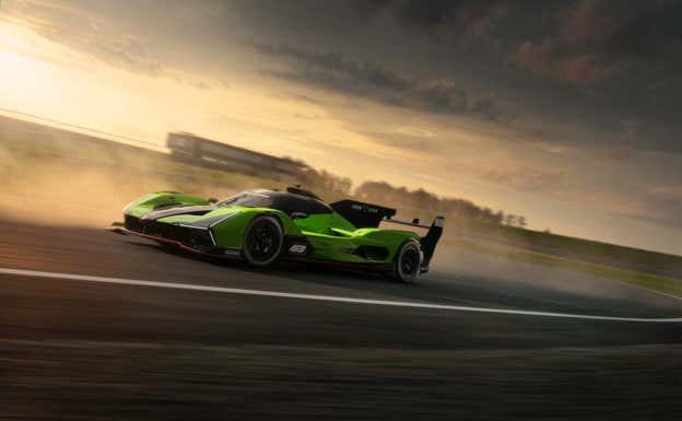 El SC63 de Lamborghini para el WEC y el IMSA 2024.  Lamborghini