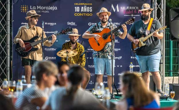 Actuaciónes musicales del final del everno. LA MORALEJA PADEL CLUB