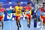 Gerard Descarrega, Deliber Rodríguez e Iván Hernández, finalistas en el Mundial de atletismo paralímpico