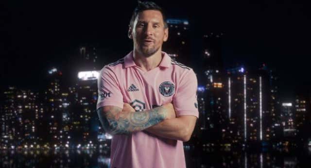 «Si muchachos, nos vemos en Miami»: primer mensaje de Messi a su nueva afición, con el ’10’ y un grafiti