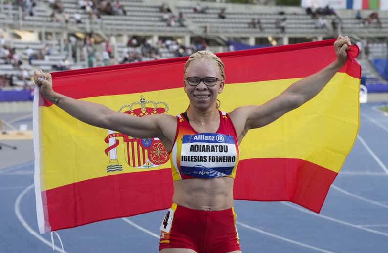 Adi Iglesias, campeona del mundo de 200m a un año de los Juegos Paralímpicos
