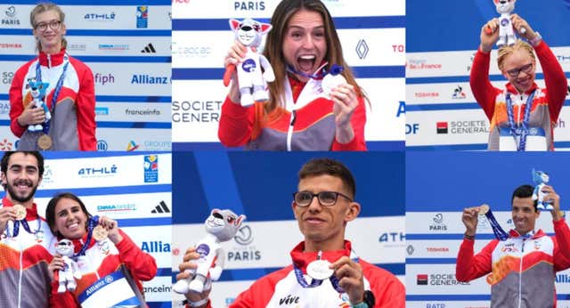 España se marcha de París con once medallas