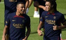 Luis Enrique debuta en el PSG convocando a Mbappé... ¡y a su hermano de 16 años!