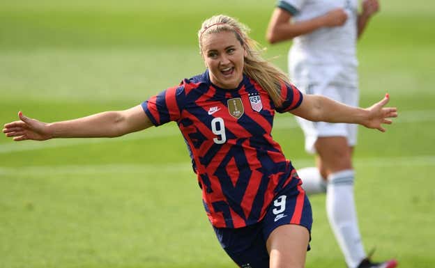 Horan celebrando un gol.  REUTERS