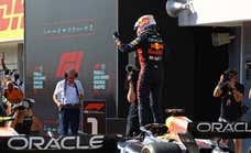 Dominio total de Verstappen en Hungría; Sainz y Alonso, fuera de la batalla