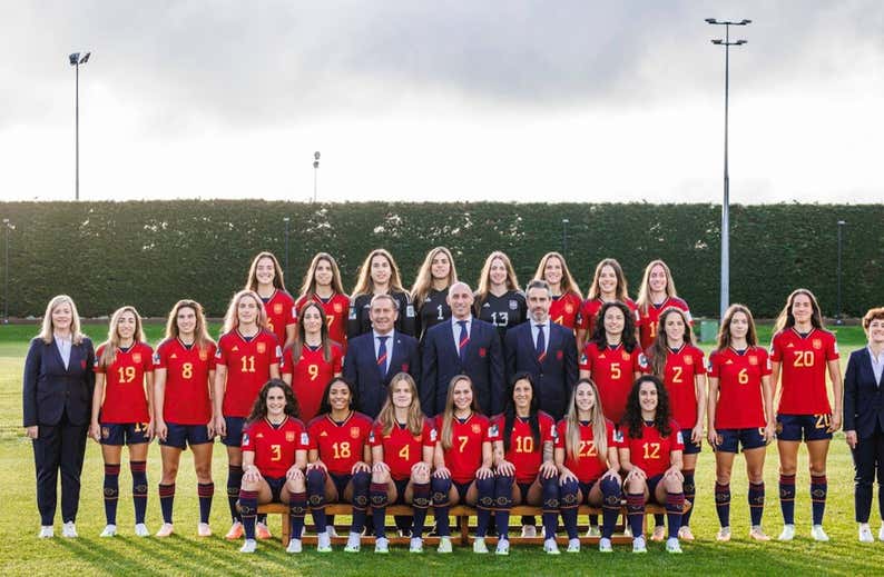 Rubiales mejora respecto a la Eurocopa
