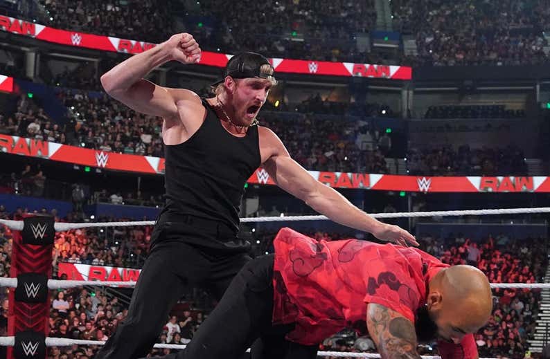 Logan Paul acepta el reto de Ricochet para SummerSlam