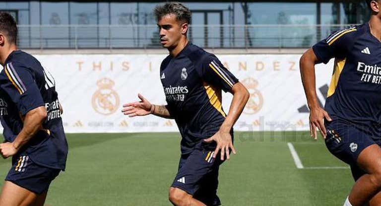 Reinier, en Valdebebas.