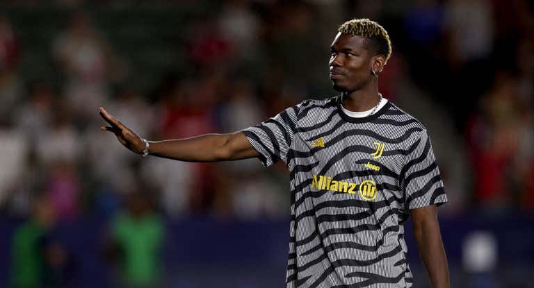 Pogba, durante la pretemporada de la Juventus en Estados Unidos.