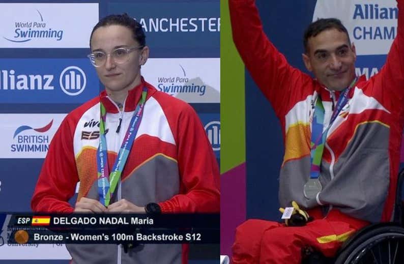 España logra cinco medallas en la primera jornada del Mundial