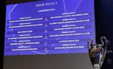 Qué son las bolas calientes del sorteo de la Champions League