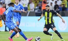 Karim Benzema falla un penalti y Al-Ittihad queda eliminado de la Champions árabe