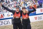 Daniela Álvarez y Tania Moreno, subcampeonas de Europa de voley playa