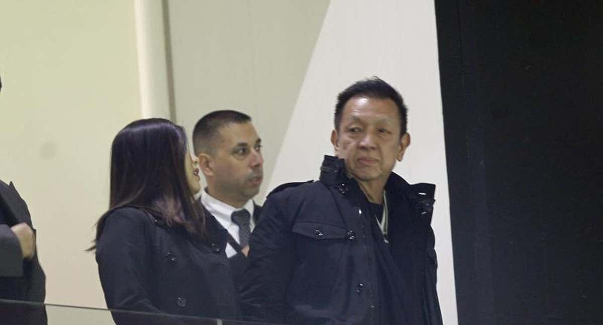 Peter Lim en Mestalla.