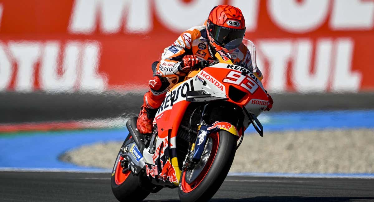 Marc Márquez, en una carrera esta temporada.