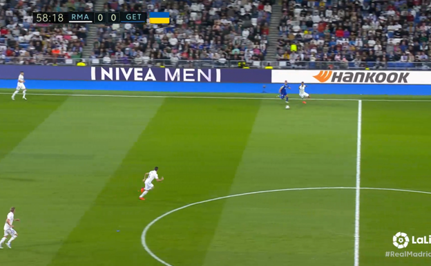 Militao pierde en una primera instancia la disputa... WYSCOUT