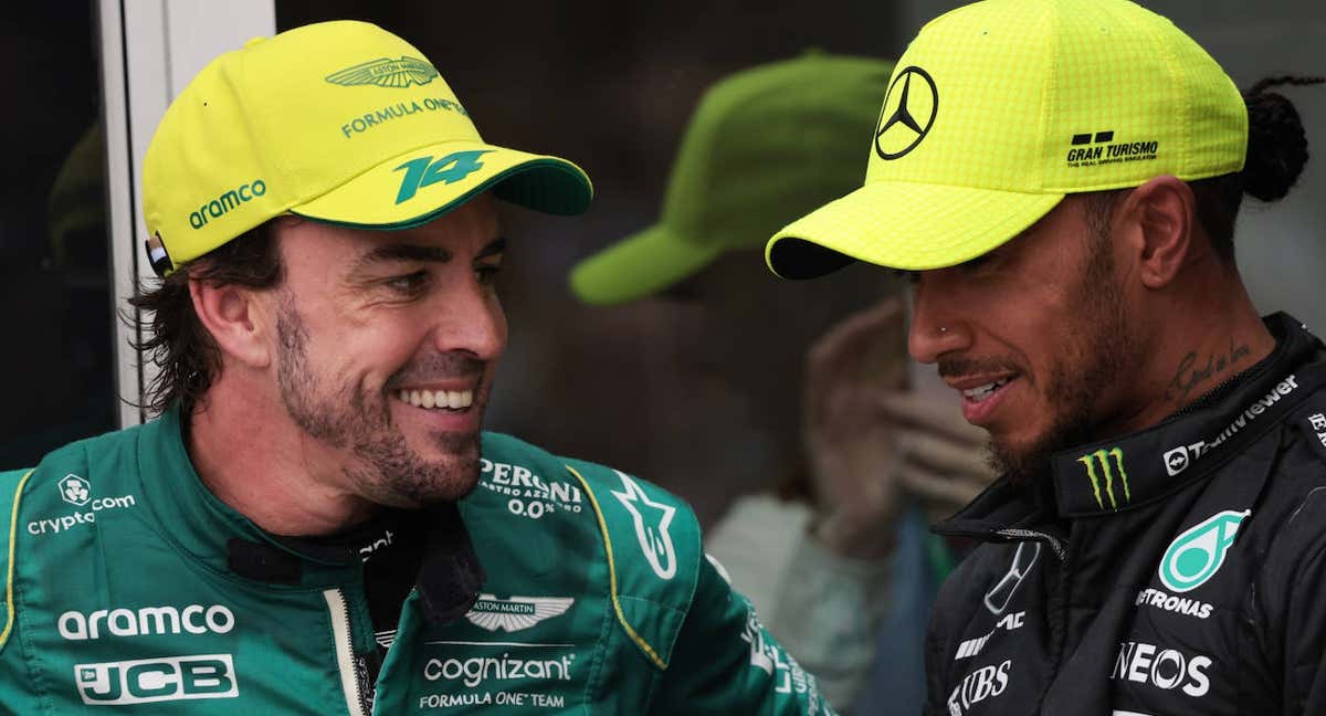 Fernando Alonso y Lewis Hamilton. /Reuters