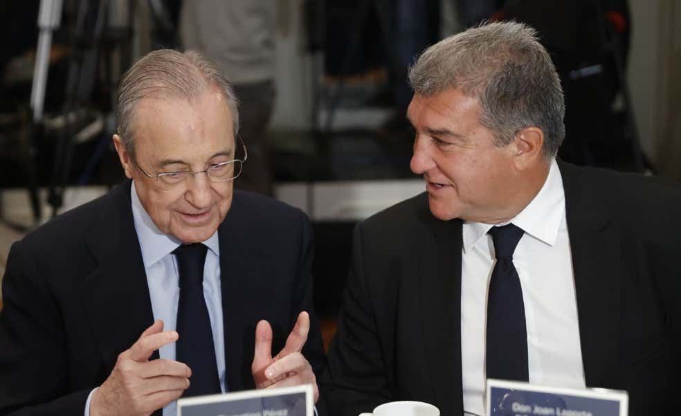 Salvé a Florentino tras olvidar a Laporta