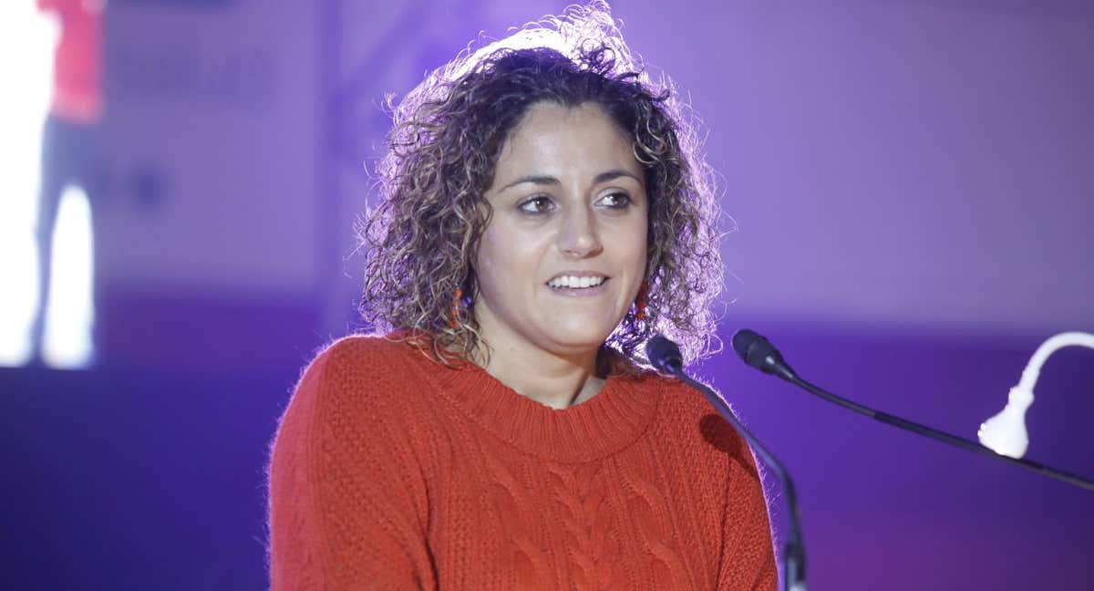 Beatriz Álvarez, presidenta de la Liga F. /Arnaldo García.