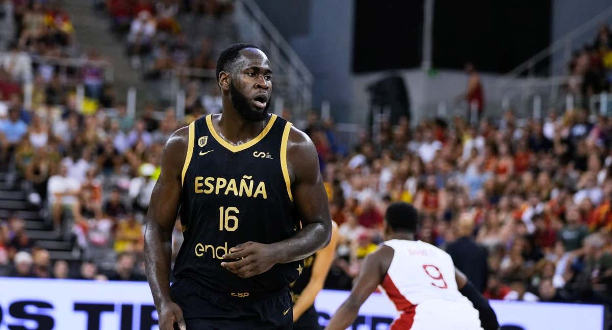 Usman Garuba en un partido ante Canadá./Europa Press