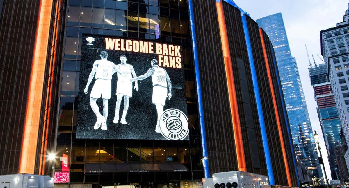 El Madison Square Garden, este verano, antes de un partido de los New York Knicks./Reuters