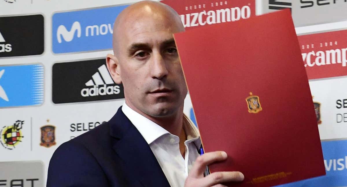 Rubiales, en un acto. /AFP
