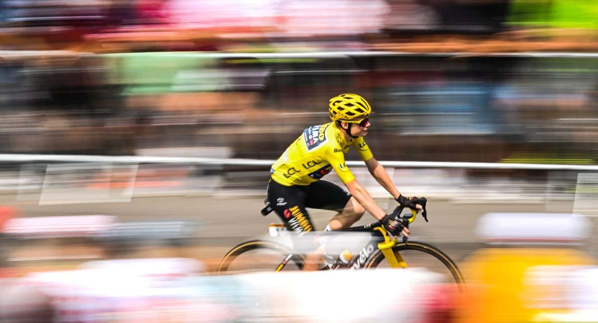 Jonas Vingegaard en el último día del Tour de Francia 2023./GETTY