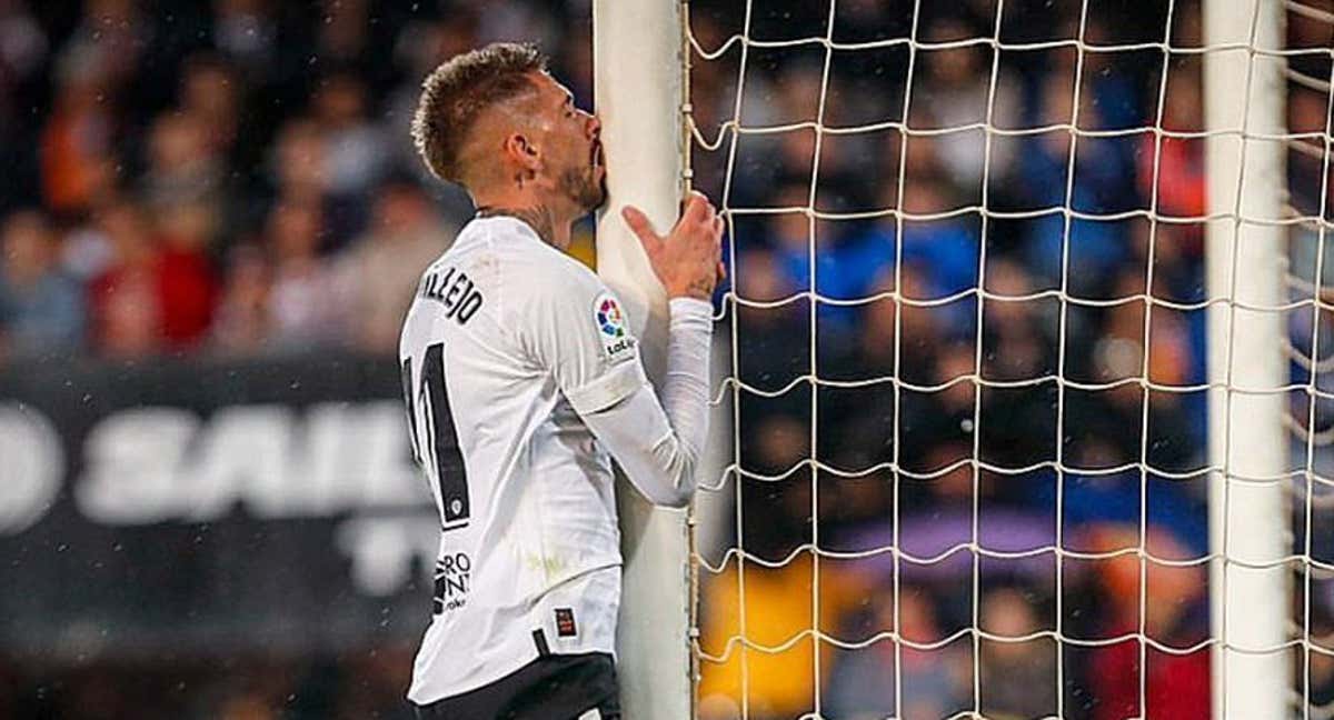 Samu Castillejo en un partido. /Instagram.