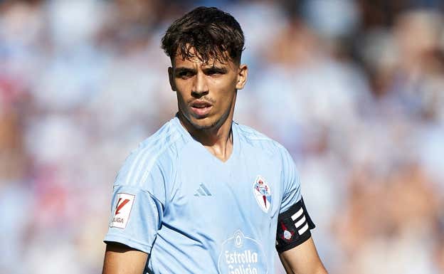 Veiga, con el Celta.