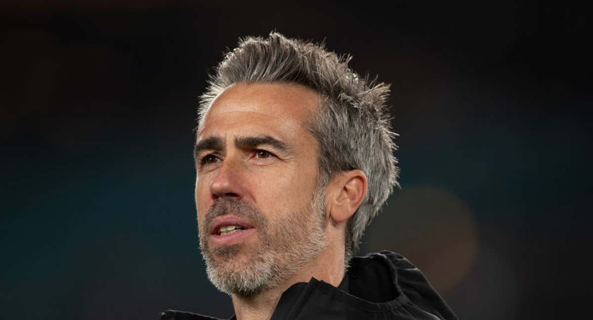 Jorge Vilda, durante la final del Mundial de fútbol femenino/Getty Images
