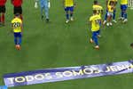 “Todos somos Jenni”, la pancarta del Cádiz en apoyo a Hermoso