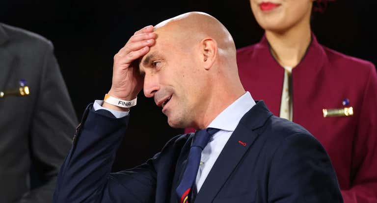 Luis Rubiales, presidente de la Federación Española de Fútbol.