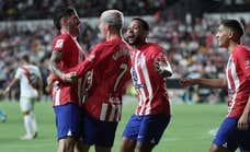 Un Atlético histórico sonroja a un Rayo en pañales
