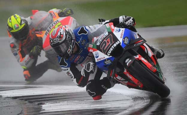 Iker Lecuona, durante el GP de Gran Bretaña.  Getty Images