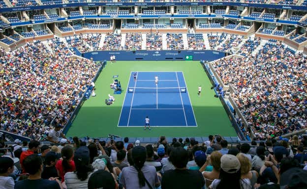 Imagen de la pista central del US Open.  EFE