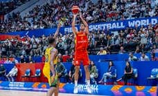 Aros rígidos que hacen corbatas y escupen los tiros del Mundial de baloncesto