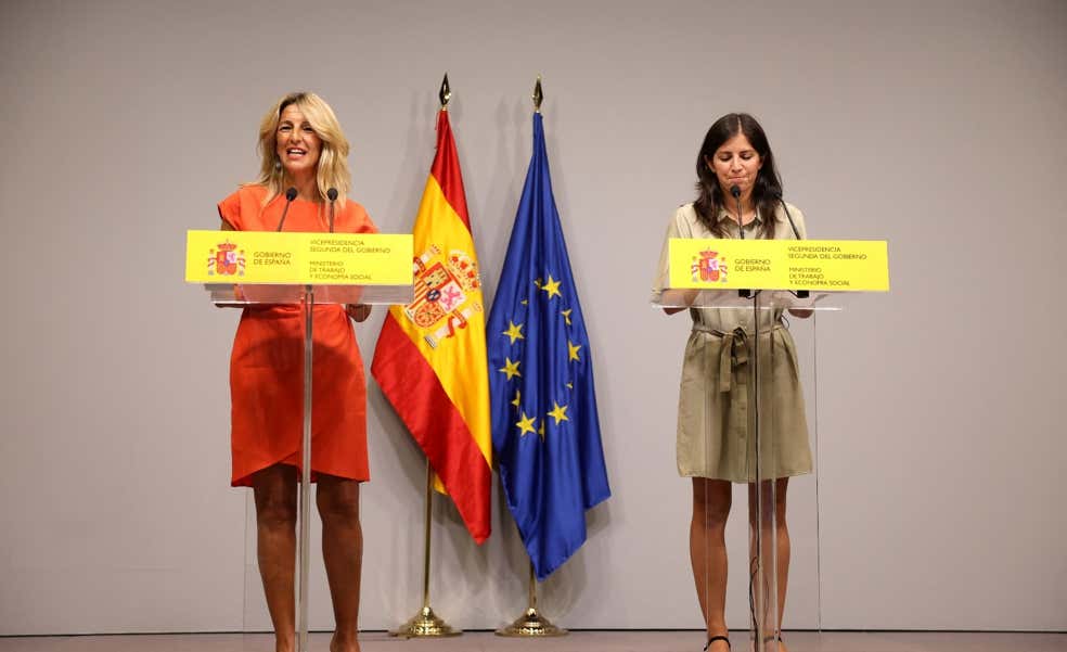 Yolanda Díaz, sobre Jorge Vilda y Luis de la Fuente: “Quien aplaude una agresión sexual no debe seguir en su puesto”