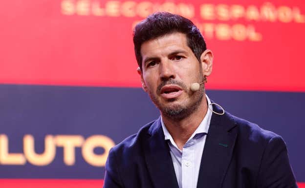 Albert Luque, director deportivo de la Selección masculina de fútbol.  AFP7/Getty Images