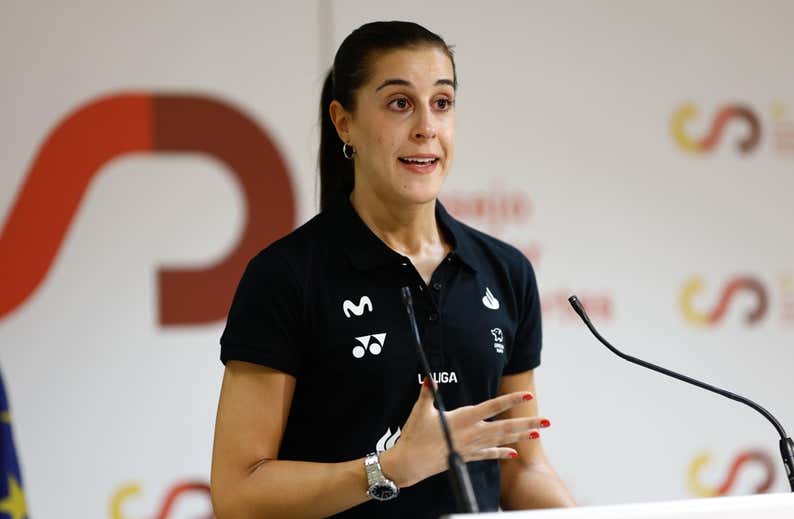 Carolina Marín verbaliza entre lágrimas su recuperación: «Hay mucha gente que no ha creído en mí»